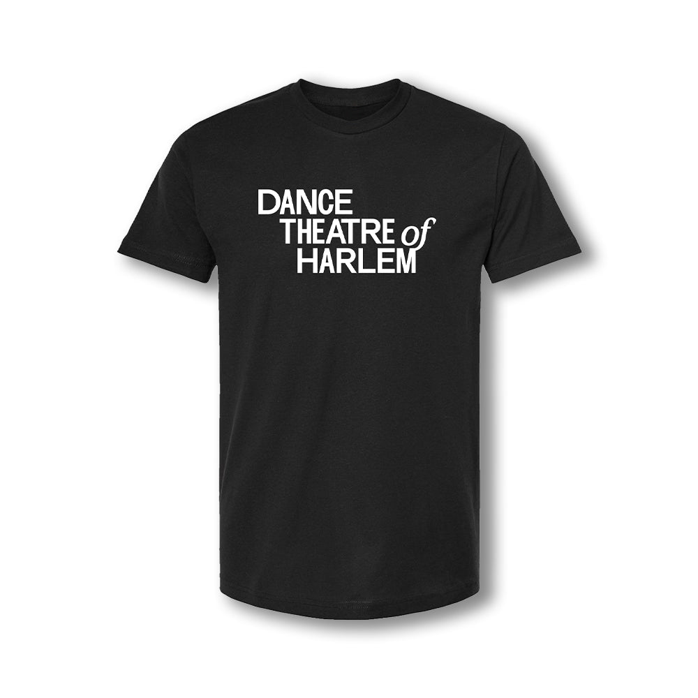 Dance Theatre of Harlem 25-26 Black Logo Tee